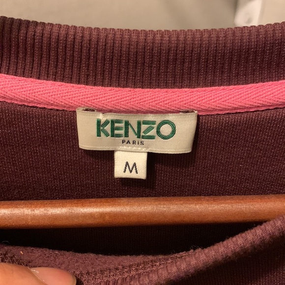 Kenzo Burgundy sweatshirt - Picture 2 of 5
